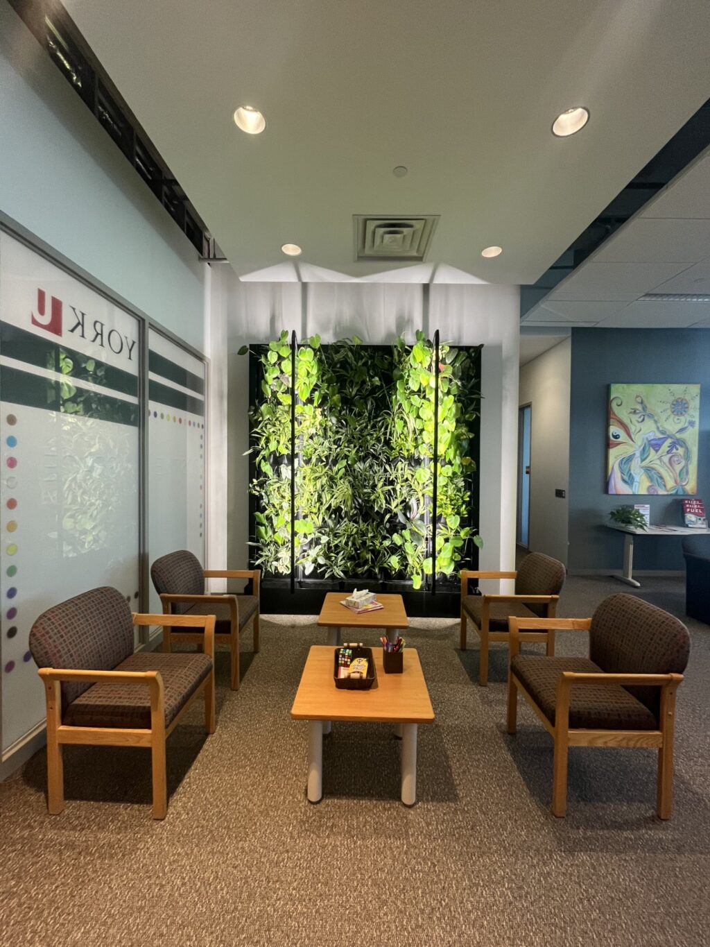 Student Counselling, Health & Well-being waiting room