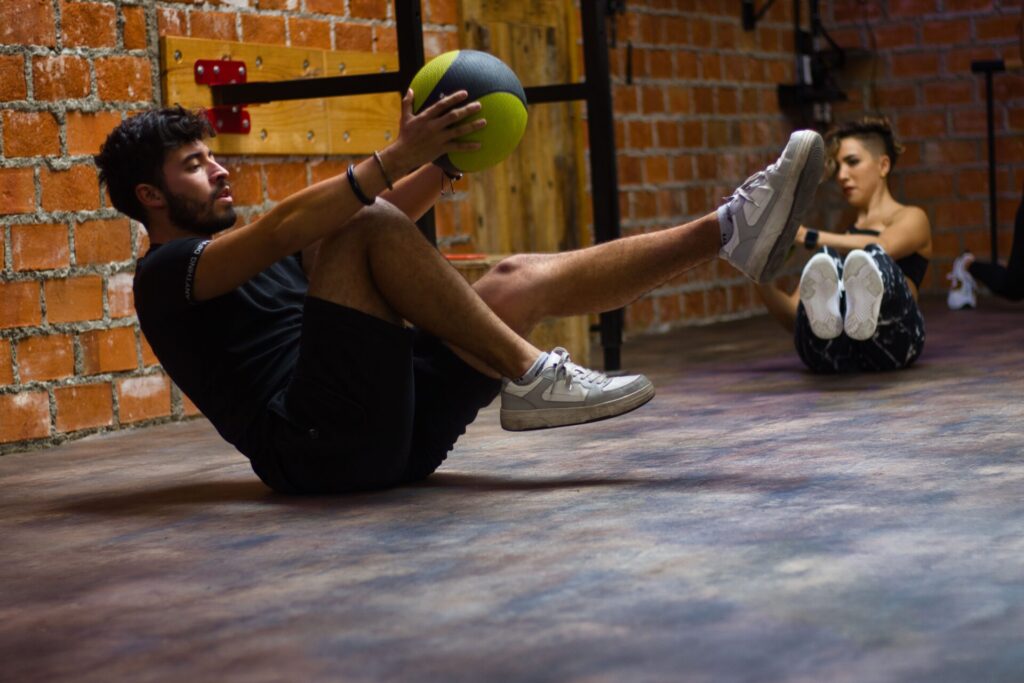 exercising
